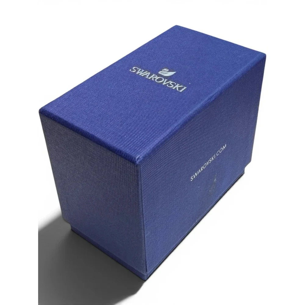 Swarovski Angelic Blue Cushion Cut Bolo Bracelet w/ Original Presentation Box